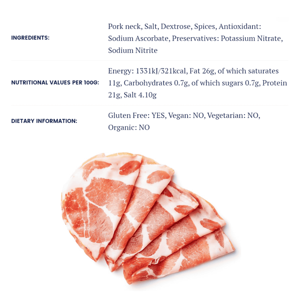 Diforti Coppa meat 80g