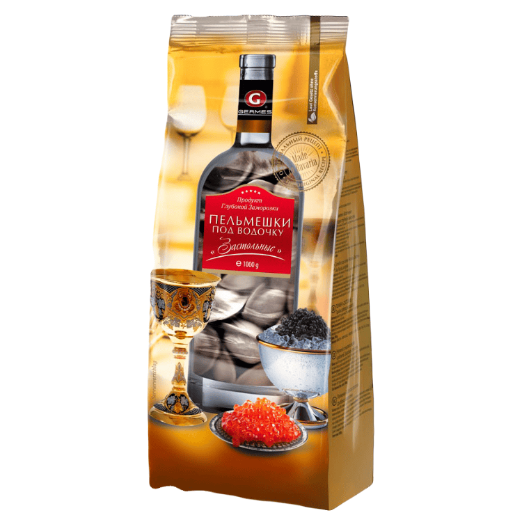 Germes Frozen Dumplings with Meat Gold Edition 1kg