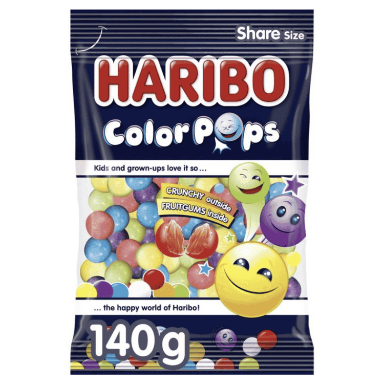 Haribo Color Pops Busta 140g