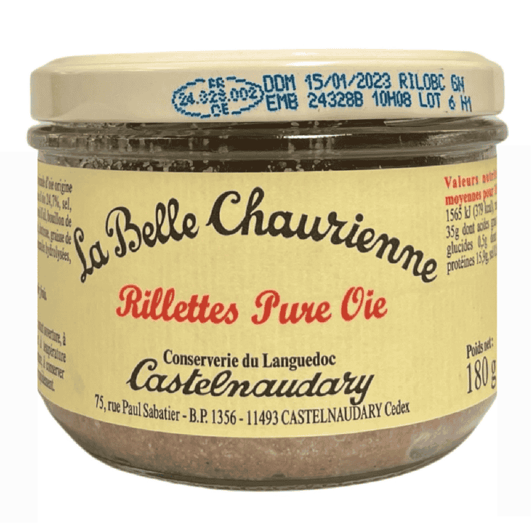 La Belle Chaurienne Puree Goose Rillettes 180g