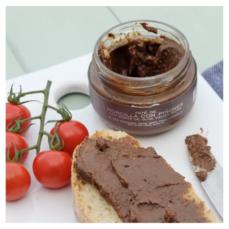 La Chinata Black Pudding Pate with Pine Kernels 120g