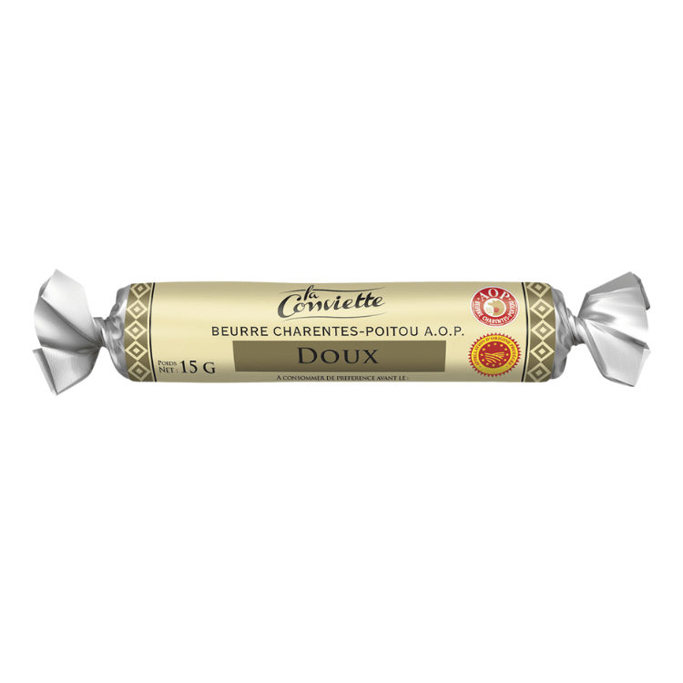 La Conviette Unsalted Soft Butter Stick 30x15g