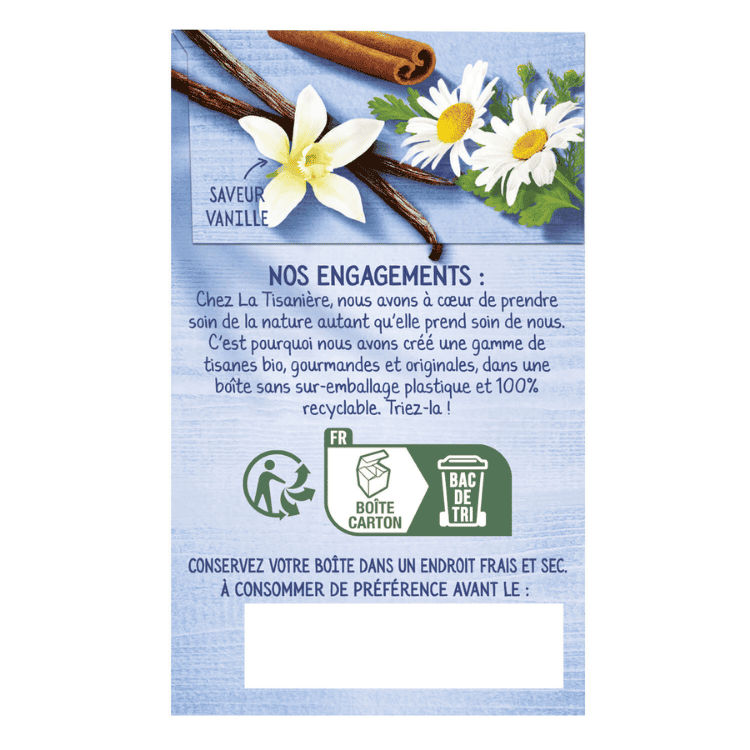 La Tisaniere Organic Night Tisane x20 sachets 30g