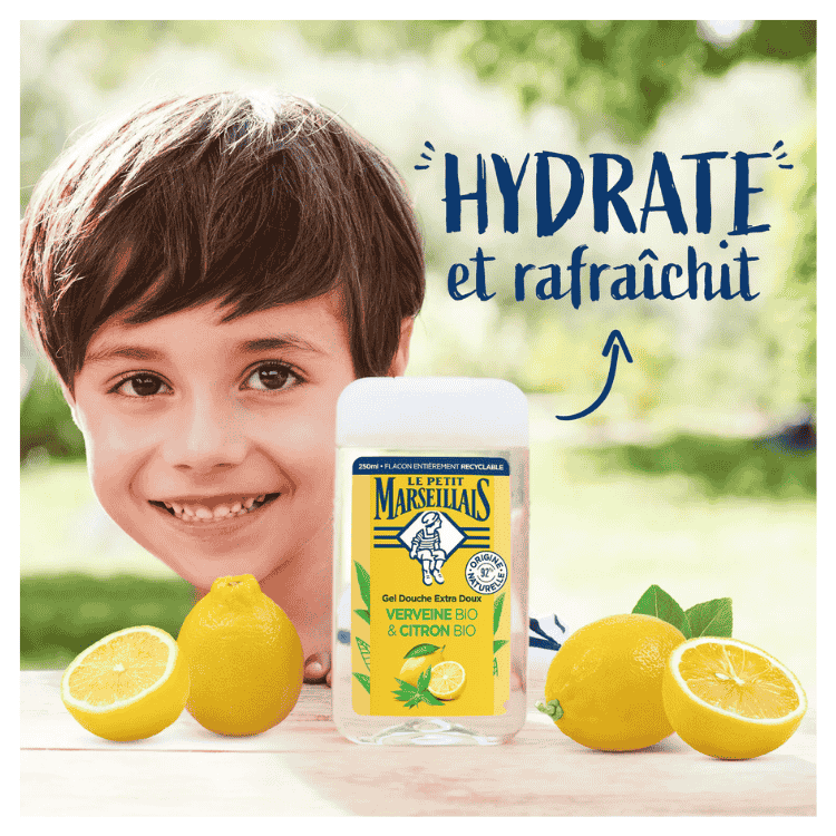 Le Petit Marseillais Organic Verveine & Lemon Shower gel 250ml