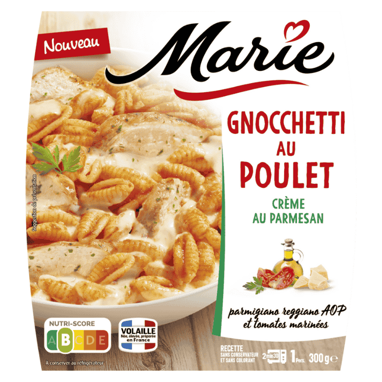 Marie Gnocchetti with Chicken & parmesan cream 300g
