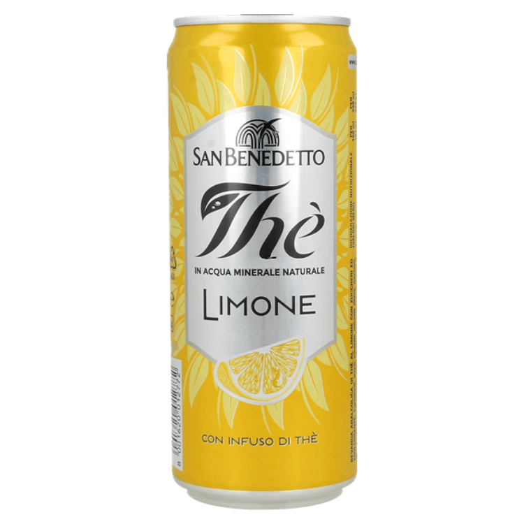 San Benedetto The Al Limone Lattina (Iced tea Lemon can) 330ml