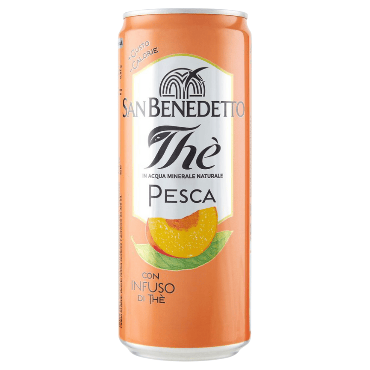 San Benedetto The Al Pesca Lattina (Iced tea Peach can) 330ml