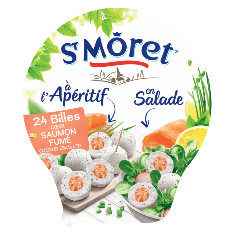 St Moret Apero Cheese balls filled with smoked Salmon 100g