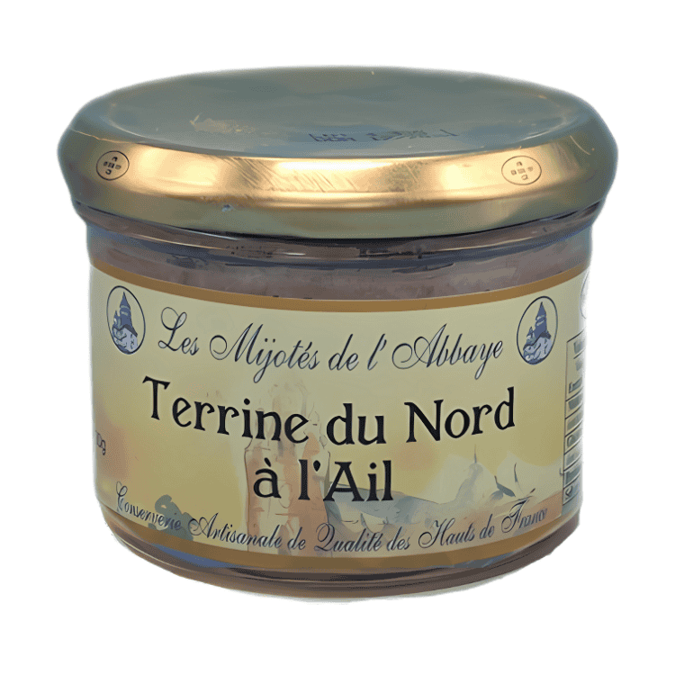 Les Mijotes de l'Abbaye Northern Terrine with Garlic 200g