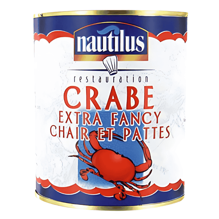 Nautilus Crab Meat and Legs Tin 480g