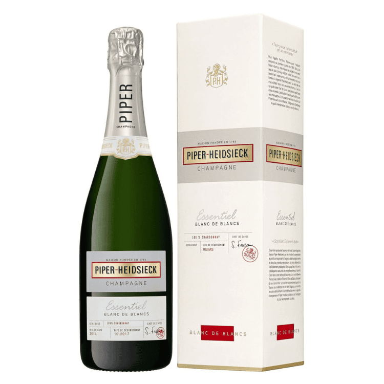 Piper-Heidsieck, Essentiel Blanc de Blancs Extra Brut Campagne (Gift Box) 75cl
