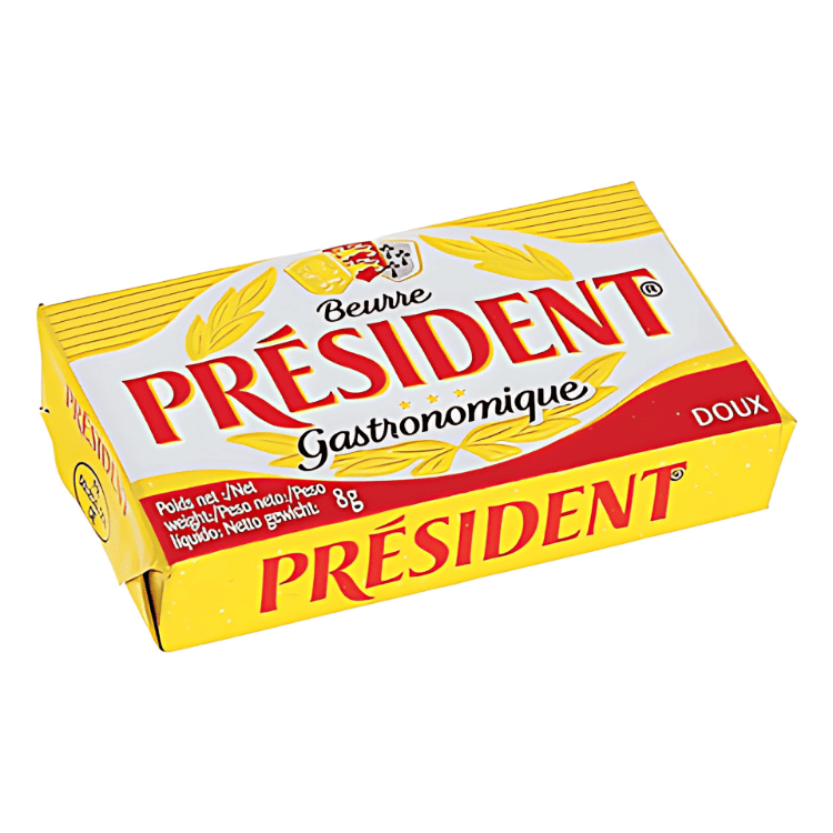 President Unsalted Butter 125 x 8 g 1kg