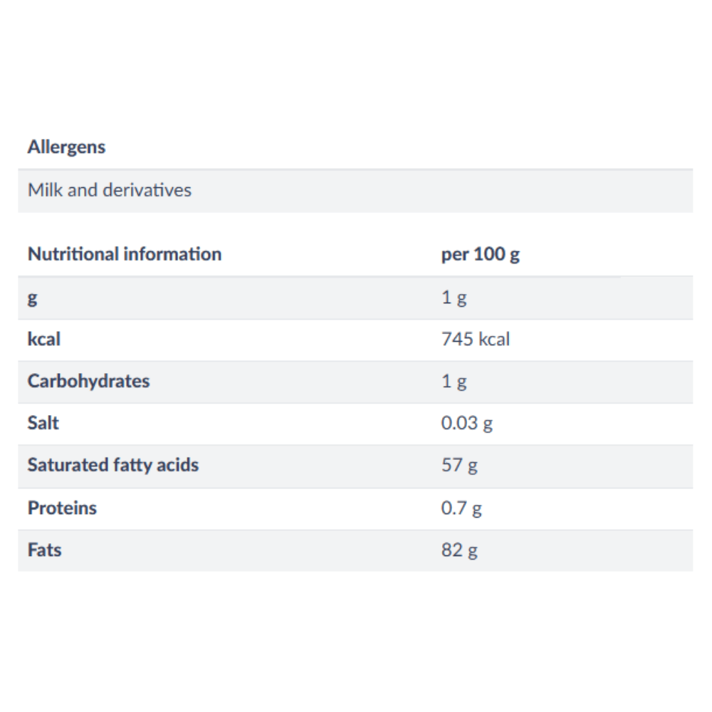 President Unsalted Butter 125 x 8 g 1kg