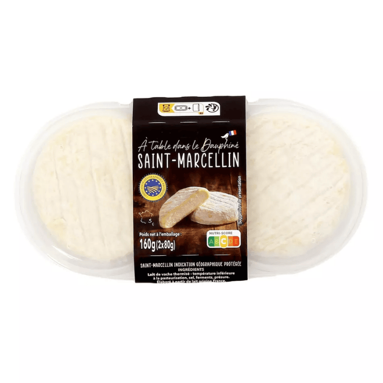Rochambeau Saint Marcellin cheese IGP 2x80g