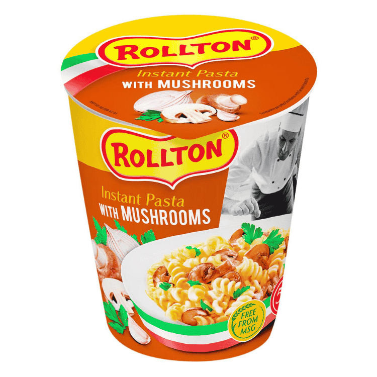 Rollton Luxury Instant Pasta with Mushrooms 70g