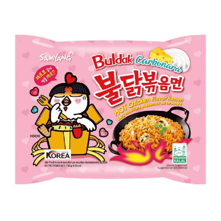 Samyang Buldak Carbonara Hot Chicken Flavor Ramen 130g