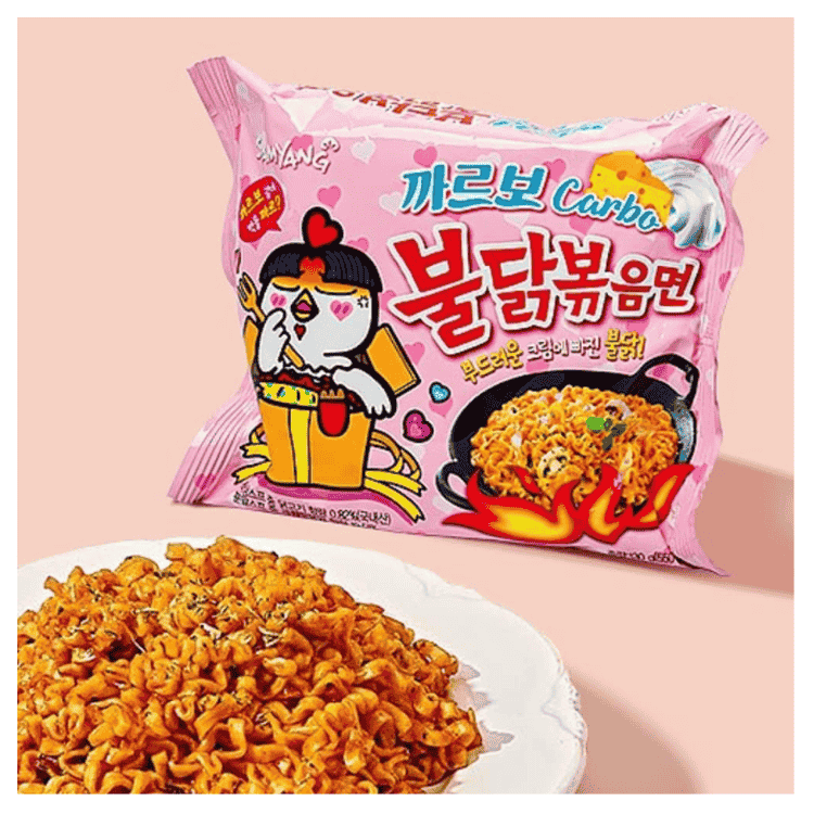 Samyang Buldak Carbonara Hot Chicken Flavor Ramen 130g