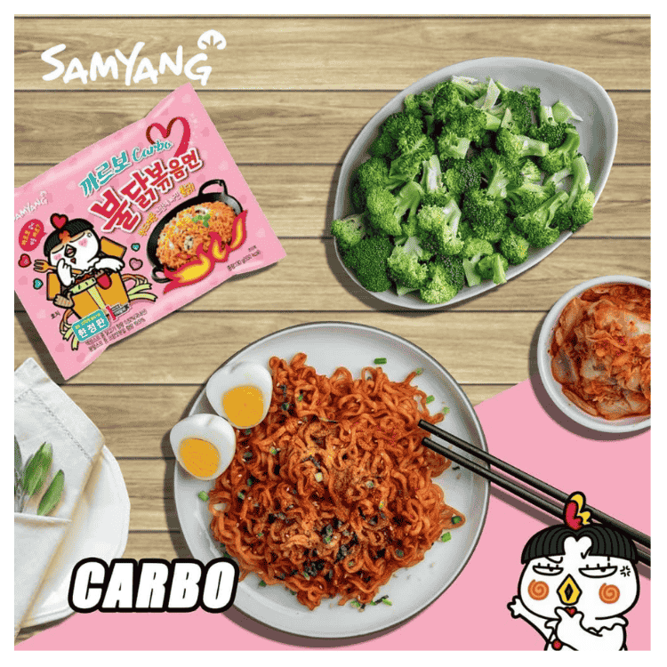 Samyang Buldak Carbonara Hot Chicken Flavor Ramen 130g