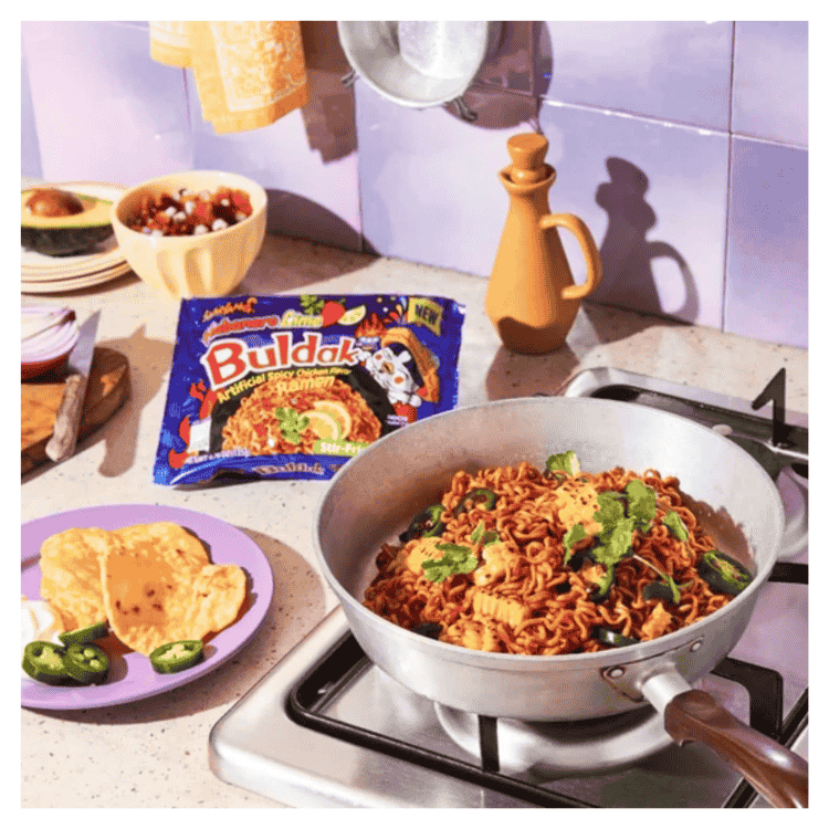 Samyang Buldak Habanero & Lime Hot Chicken Flavour Ramen 135g