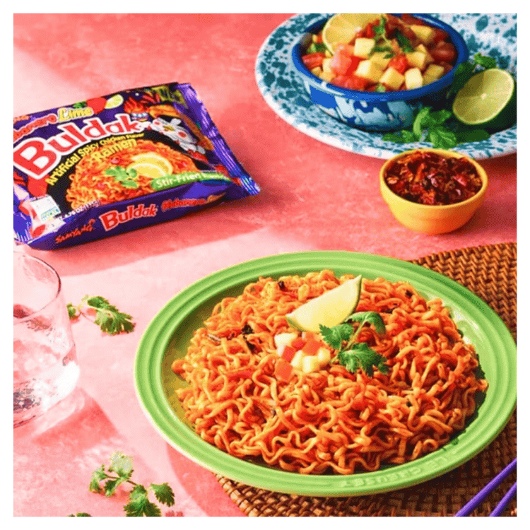 Samyang Buldak Habanero & Lime Hot Chicken Flavour Ramen 135g