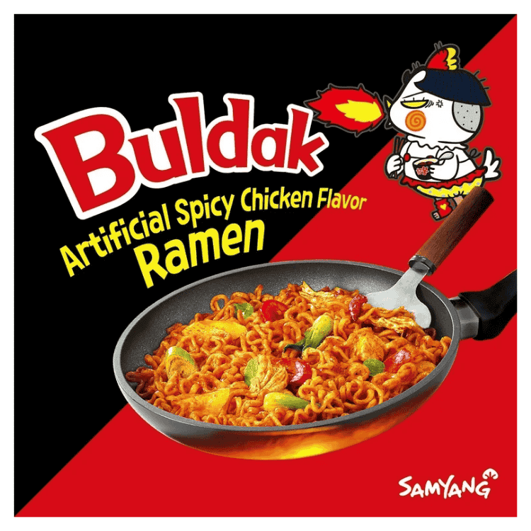 Samyang Buldak Hot Chicken Flavour Ramen (2x Spicy) 140g