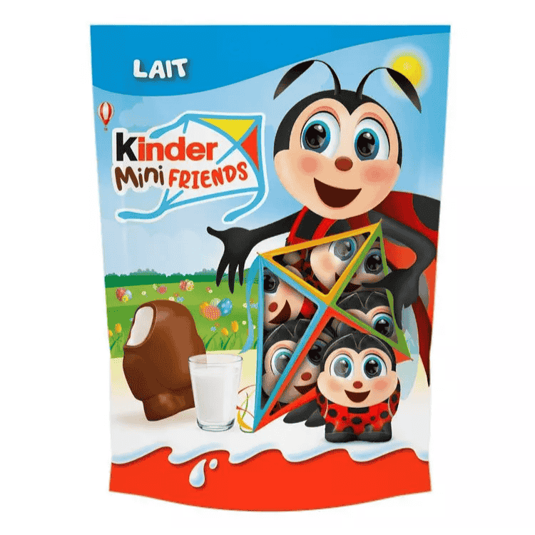 Kinder Mini Friends Milk Chocolate Assortment 122g