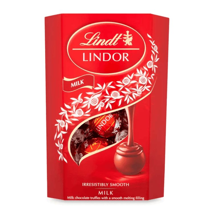 Lindt Lindor Cornet Milk smaller size 137g