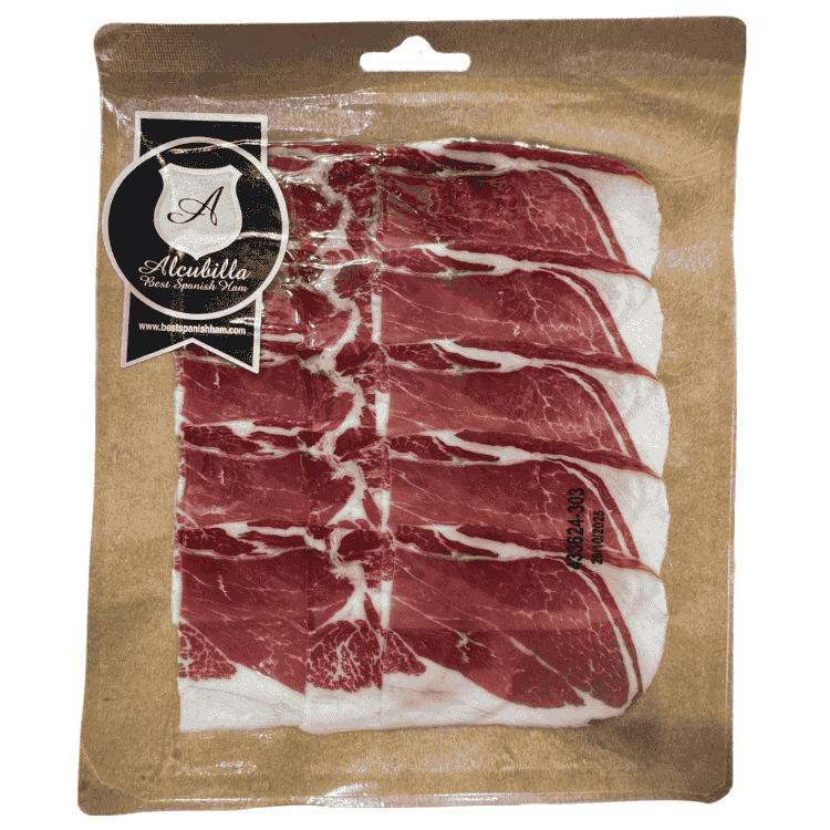 Alcubilla Sliced Free Range Cebo Iberian Shoulder 24  months 80g