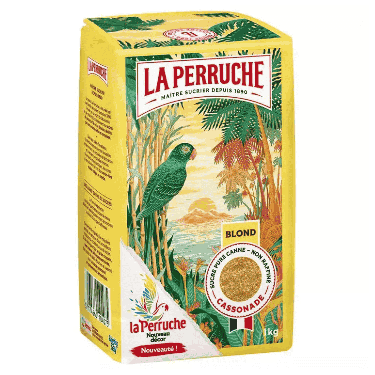 Beghin Say La Perruche Blond cane sugar granulated 1kg