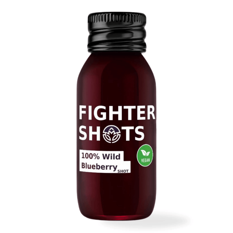 Fighter Shots Ginger & Blueberry Juice Shot 60ml