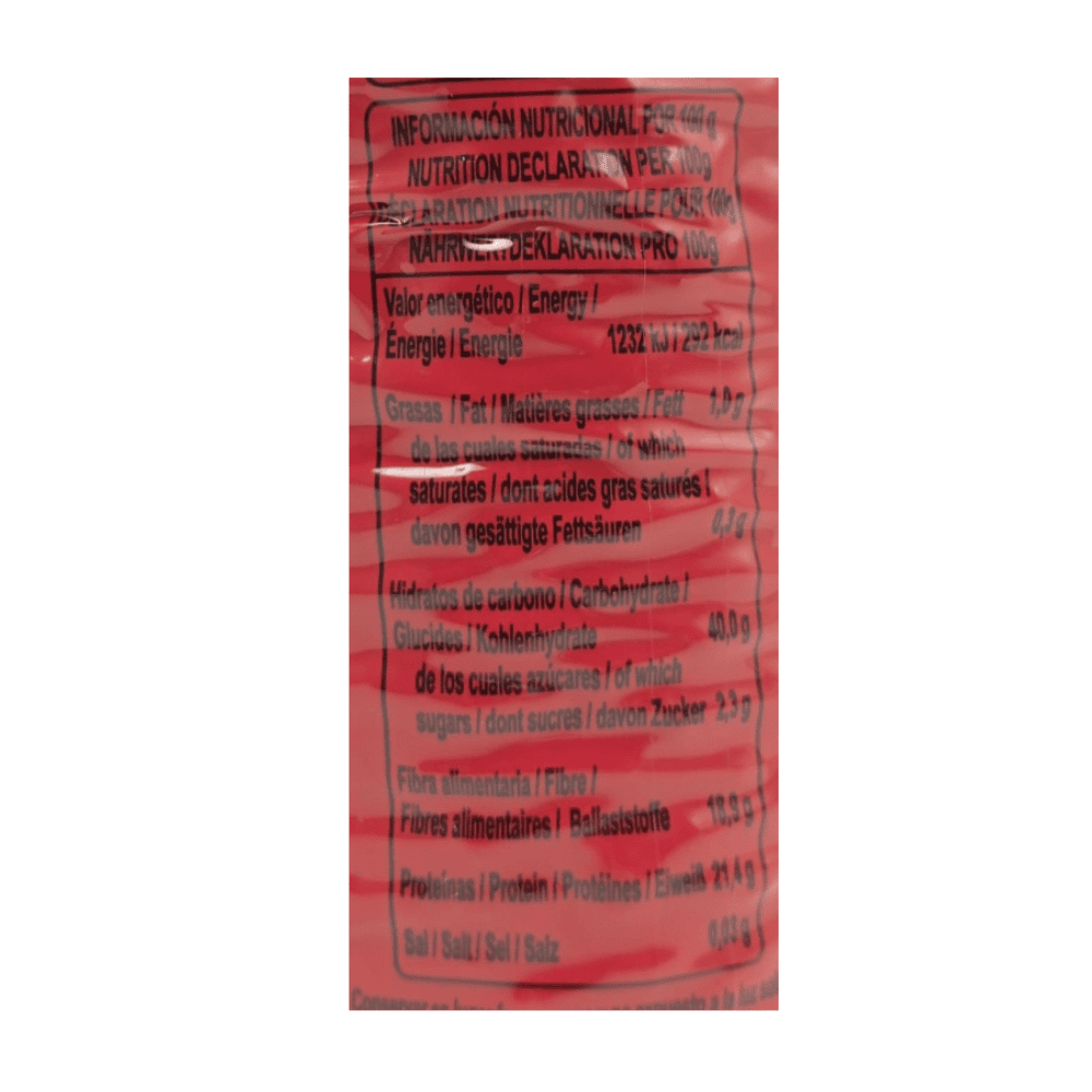 La Asturiana Alubia Negra Dry black beans 500g