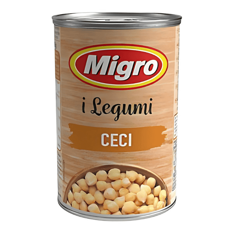 Migro i Legumi Ceci (Boiled Chickpeas) Tin 400g