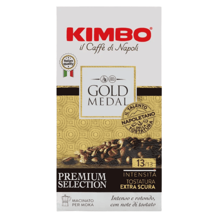 Kimbo Gold Medal Ground Coffee 250g