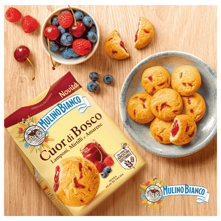 Mulino Bianco Cuor Di Bosco Biscuits 300g