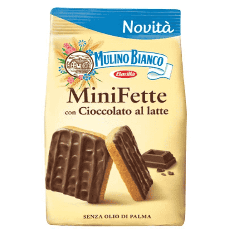 Mulino Bianco MiniFette with Milk Chocolate 110g