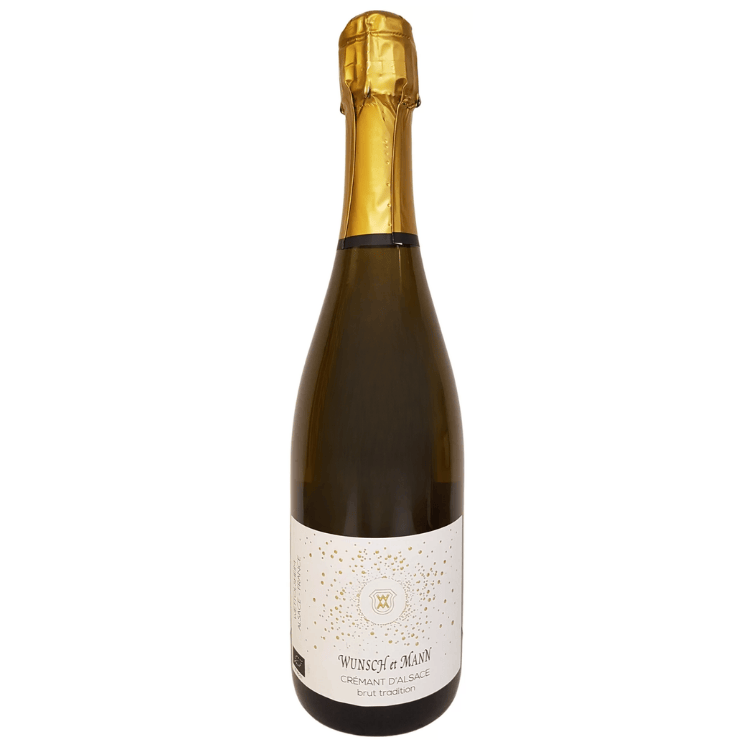 Wunsch et Mann Cremant d'Alsace Brut Tradition Sparkling Wine 75cl