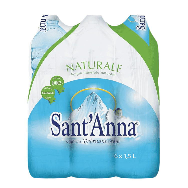 Sant'Anna Acqua Natural Still Water 6x1.5L