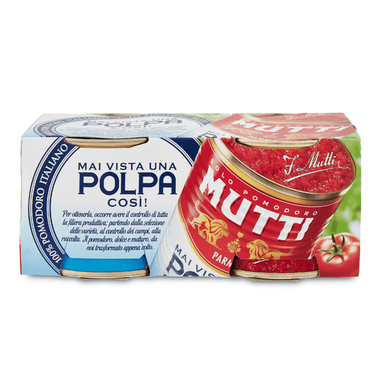 Mutti Polpa Di Pomodoro (2x210g) 420g