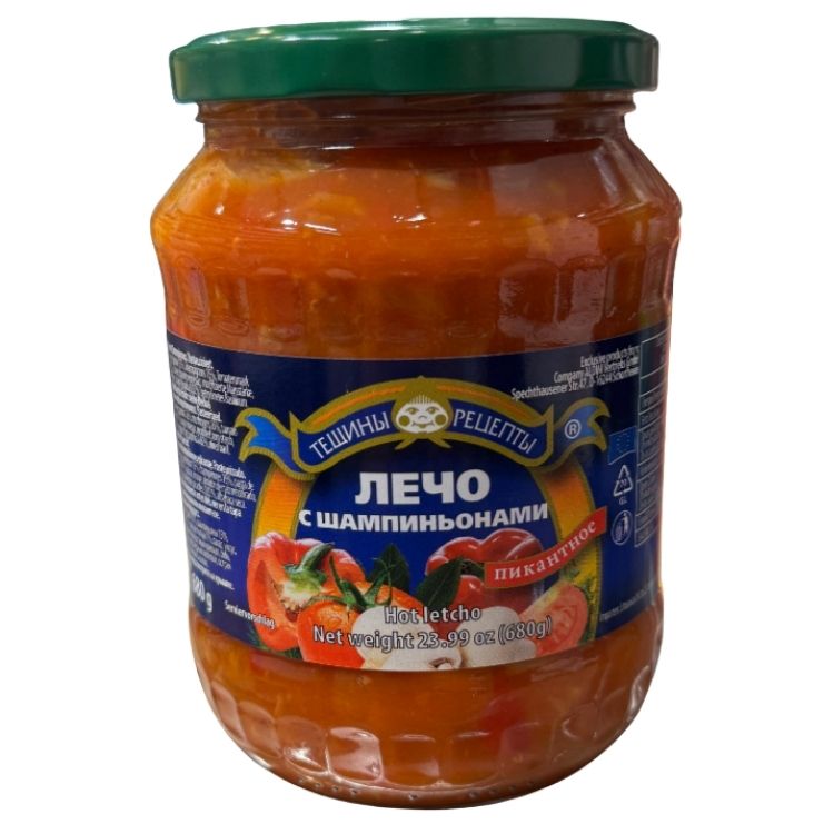 Teshchiny Recepty Letcho Salad With Champignons 720g