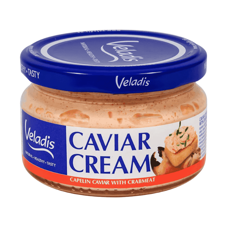Veladis Caviar Spread Capelin and Crabmeat jar 160g