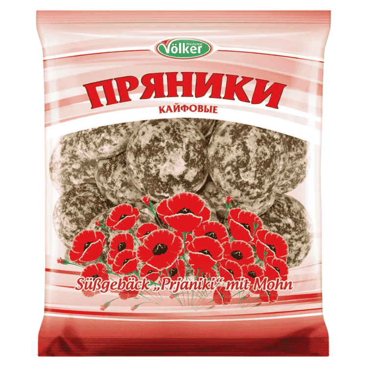 Volker Gingerbread with poppy seeds "Kayfovie" 400g