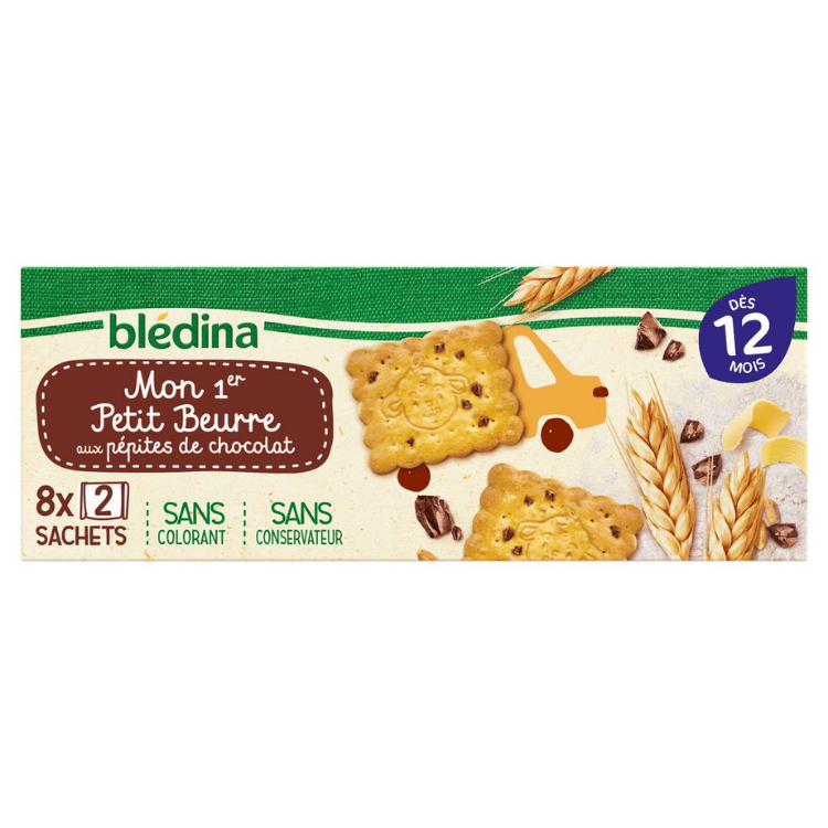 Bledina My first Petit beurre with choc chip from 12 months 133g