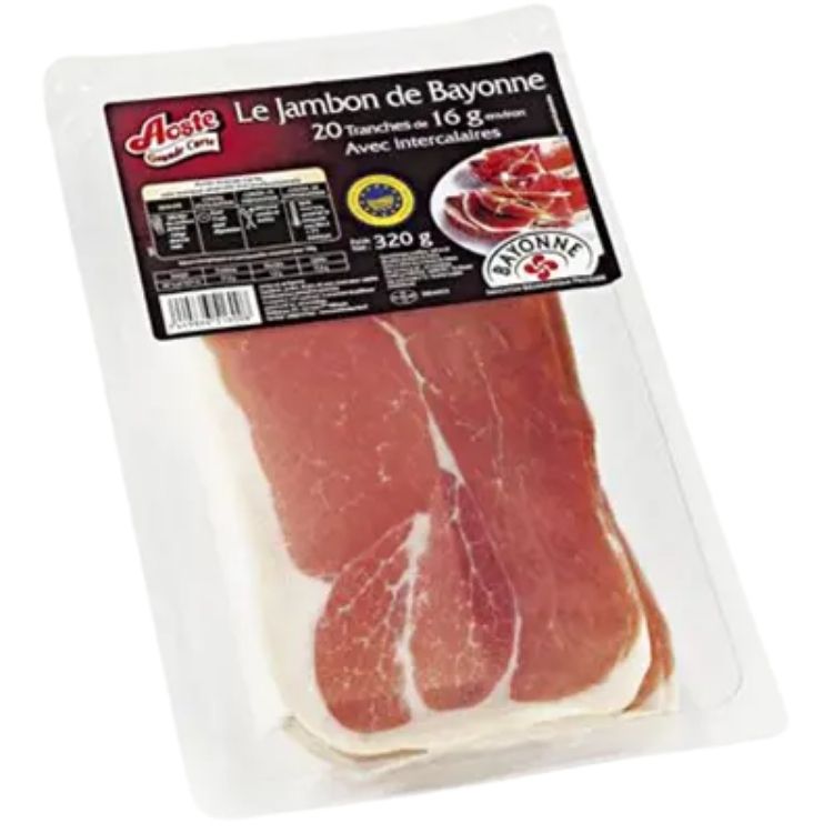 Aoste Dry Cured Ham Slices x20 320g