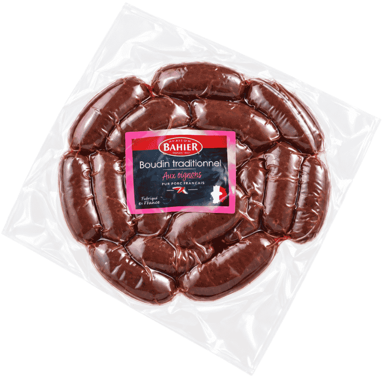 Bahier Caribbean Style Black Pudding (boudin) Portion 1kg