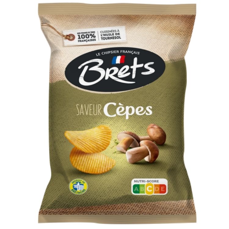 Brets Crisps Porcini Mushrooms 125g