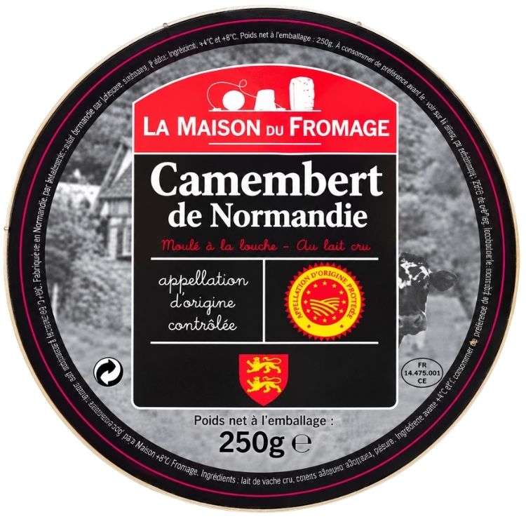 La Maison du Fromage Camembert de Normandie AOP 250g