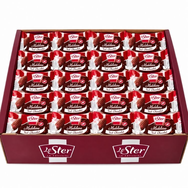 Le Ster Patissier Chocolate Cake Madeleines x44 1.1kg