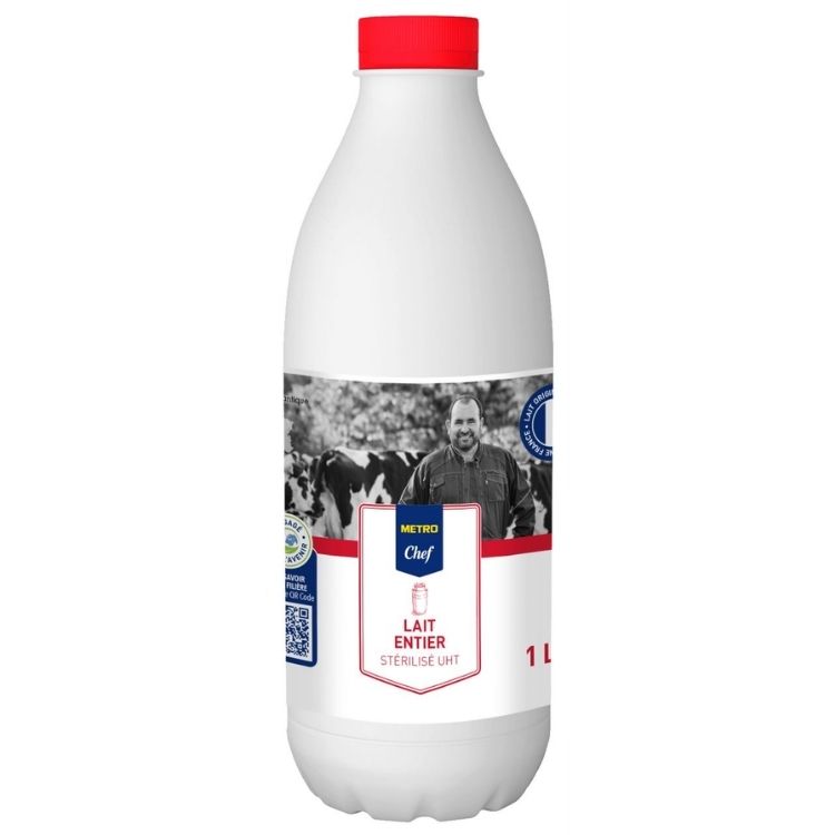 METRO Chef Whole Milk UHT 6x1L