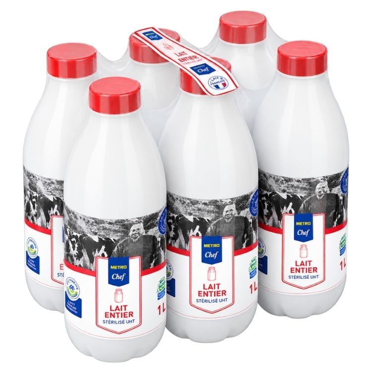 METRO Chef Whole Milk UHT 6x1L