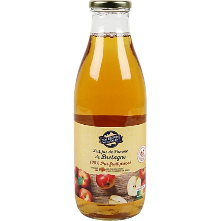 Nos Regions Ont du Talent 100% Apple Juice 1L